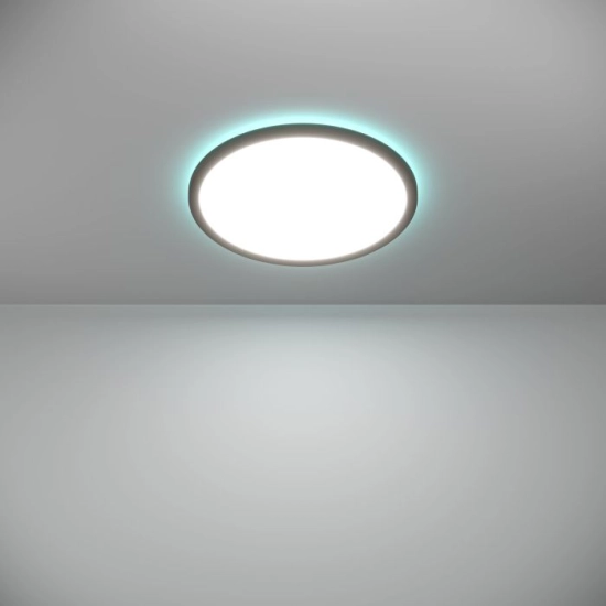 ROVITO-Z oprawa sufitowa Plafon LED 39cm IP44 Czarny okrągły RGB+TW 901464 EGLO