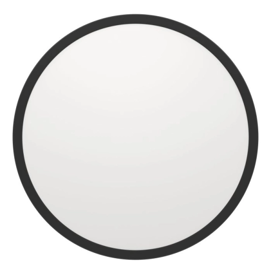 ROVITO-Z oprawa sufitowa Plafon LED 50cm IP44 Czarny okrągły RGB+TW 901465 EGLO