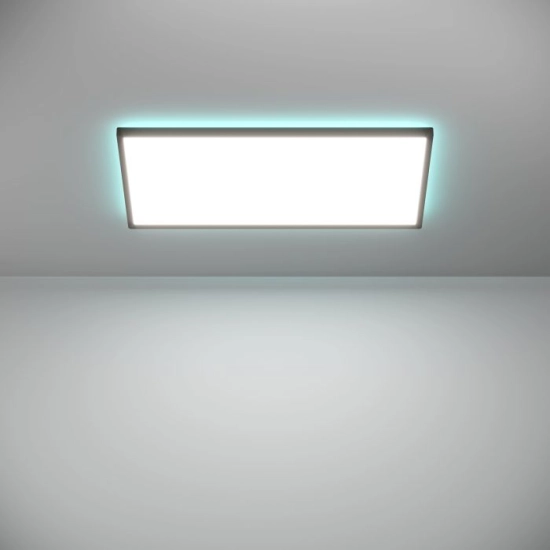 ROVITO-Z oprawa sufitowa Plafon LED 57x30cm IP44 RGB+TW Czarny prostokątny 901469 EGLO