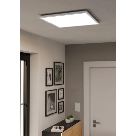 ROVITO-Z oprawa sufitowa Plafon LED 50x50cm IP44 RGB+TW Biały kwadratowy 901476 EGLO