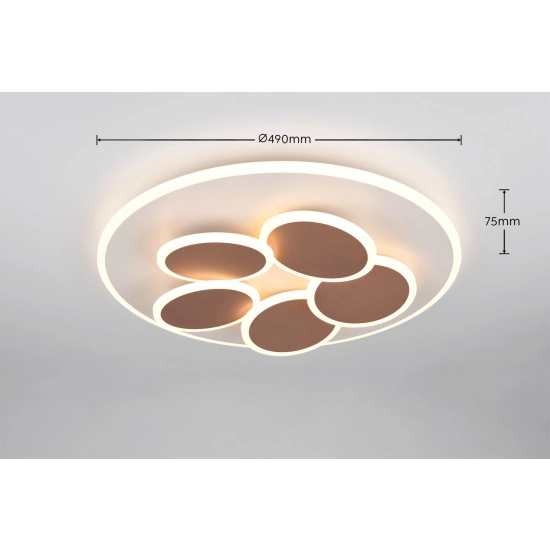 MANDALA – 653210676 incl. 1x SMD, 35W · 1x 4200lm, 2700 - 6500K TRIO