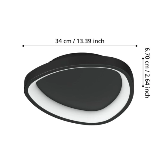 LORETELLO lampa ścienna / sufitowa 901584 EGLO