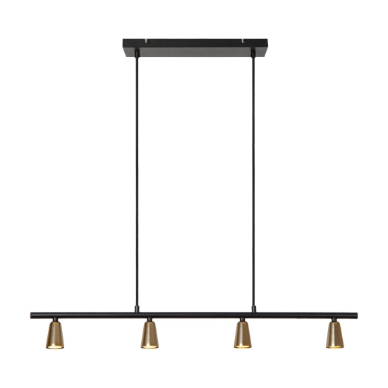 TIANA Lampa wisząca – Szampańska – 4xGU10 – 25W – Metal 65401/04/05 Lucide - zdjęcie produktu
