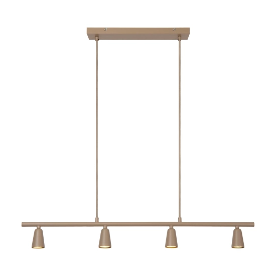 TIANA Lampa wisząca – Taupe – 4xGU10 – 25W – Metal 65401/04/41 Lucide - zdjęcie produktu