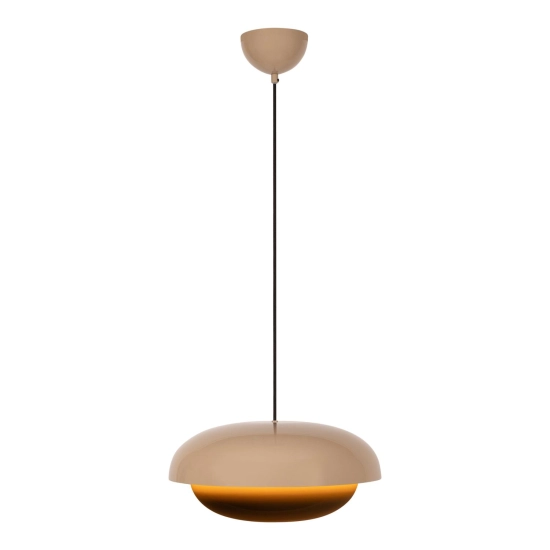 YOUNES Lampa wisząca – Taupe – Ø40 – 1xE27 – 40W 65404/40/41 Lucide - zdjęcie produktu