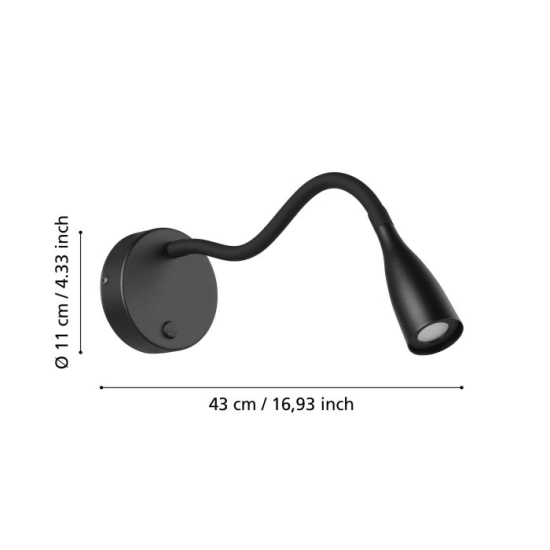 OLIVANDINO lampa ścienna 901818 EGLO