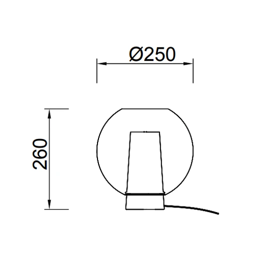 Lampa biurkowa Mantra Nora 8404MA - zdjęcie dodatkowe 1