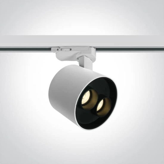 kinkiecik.pl Ravin 65656BT/W/W biały reflektorek track spot SMD LED 3000K 12W 230V dark light; zasilacz 350mA w kompleci