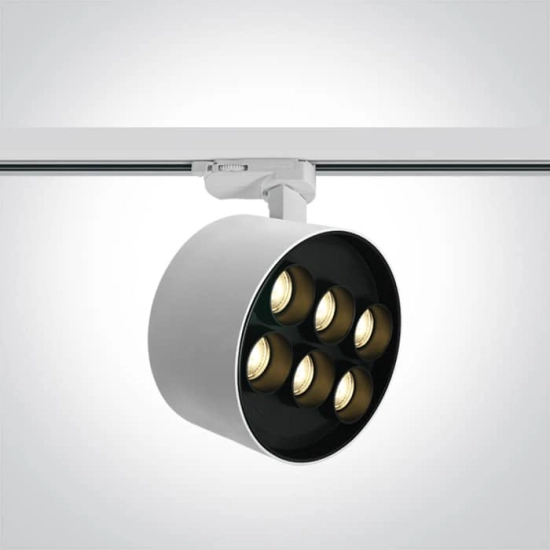 kinkiecik.pl Ravin 65656DT/W/W biały reflektorek track spot SMD LED 3000K 36W 230V dark light; zasilacz 1000mA w komplec