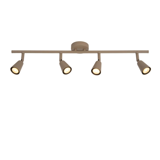 TIANA Spot sufitowy – Taupe – 4xGU10 – 25W – Metal 65901/04/41 Lucide - zdjęcie produktu