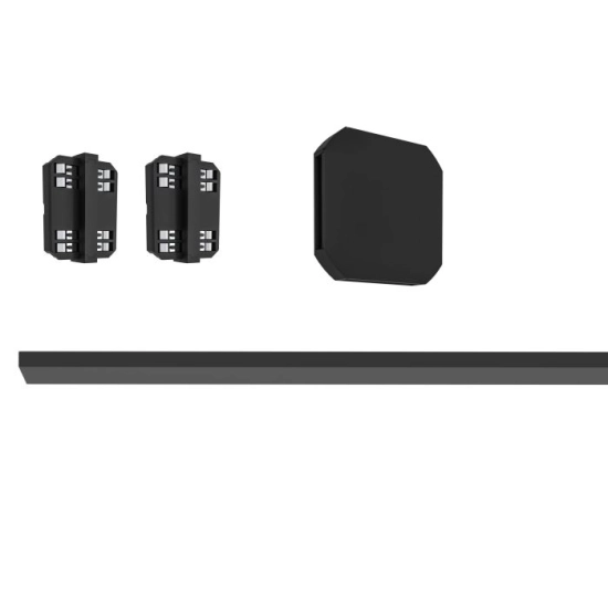 TPLUS EXTENSION zestaw rozszerzający systemu szynowego Track Plus czarny 901669 EGLO