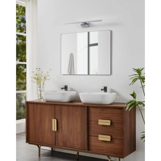 CONETTILLA Kinkiet nad lustro 60 cm chrom oprawa lustrzana 901846 EGLO
