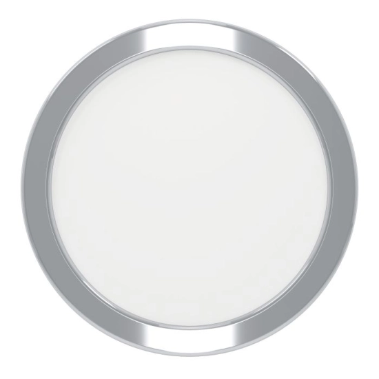 FUEVA 6 Plafon LED 7,5W 2700/4000/6500K IP44 chrom okrągły / oprawa natynkowa 901762 EGLO