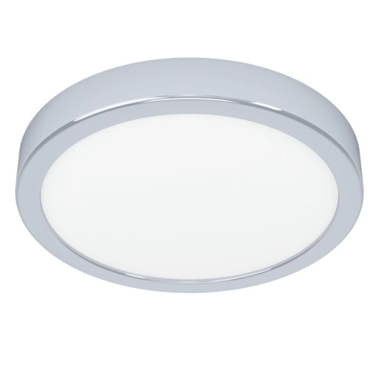 FUEVA 6 Plafon LED 11,5W 2700/4000/6500K IP44 chrom okrągły / oprawa natynkowa 901763 EGLO