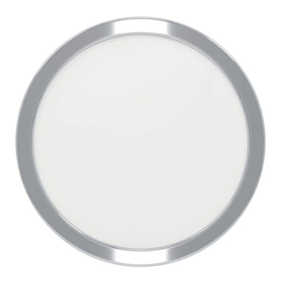 FUEVA 6 Plafon LED 11,5W 2700/4000/6500K IP44 chrom okrągły / oprawa natynkowa 901763 EGLO