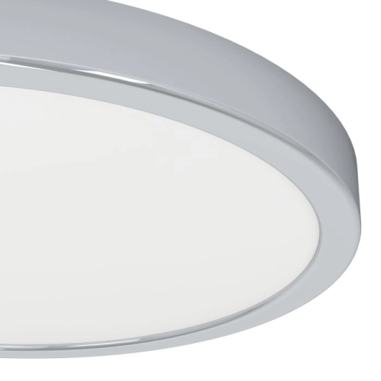FUEVA 6 Plafon LED 14,2W 2700/4000/6500K IP44 chrom okrągły / oprawa natynkowa 901764 EGLO