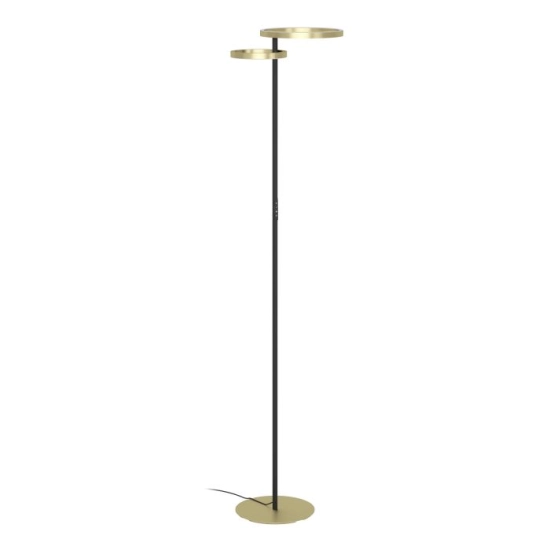 CASTELPOTO 1 Lampa podłogowa LED mosiądz 3150lm 2700-6500K 901975 EGLO