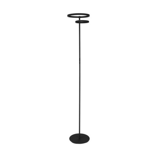 CASTELPOTO 1 Lampa podłogowa LED czarna 3150lm 2700-6500K 901974 EGLO