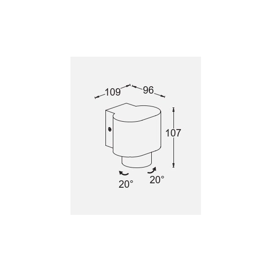Kinkiet CYPRES 6604001118 LUTEC