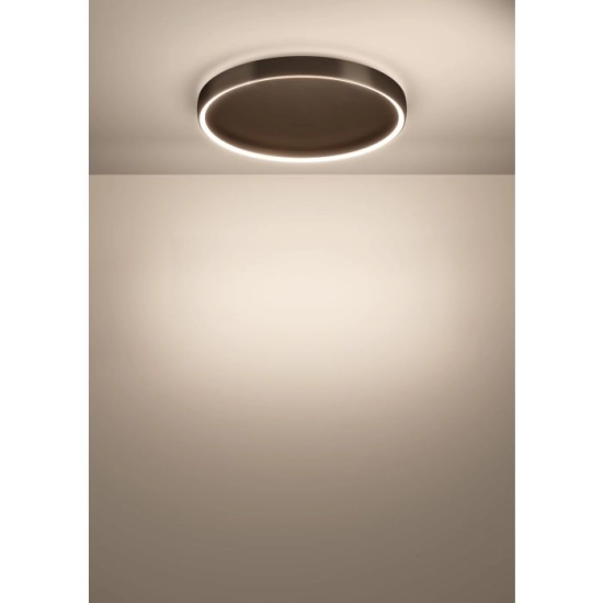 TRABUCO Lampa sufitowa Plafon LED Brąz 6900lm 2200-6500K 390448 EGLO