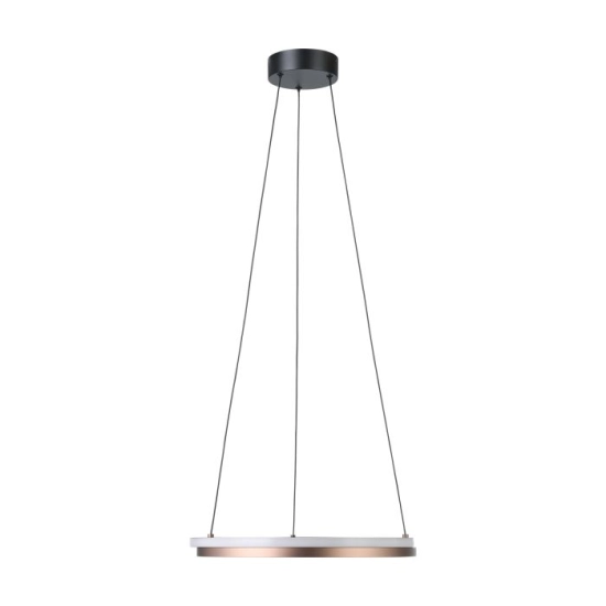 MEZZOMONTE Lampa wisząca LED CCT / ściemnialna Brąz Ø48cm 901826 EGLO
