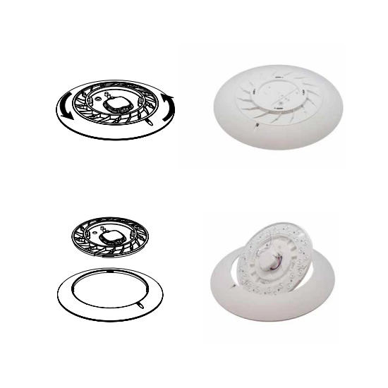 Lampa sufitowa Mantra Slim 7971MA - zdjęcie dodatkowe 2