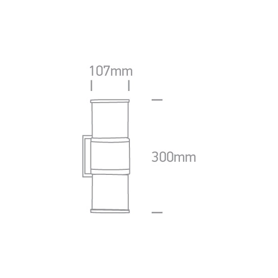 Kinkiet The E27 Tube Lights Die cast 67098/AN ONE LIGHT