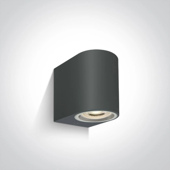 The GU10 Outdoor Cylinder Lights ABS+PC IP65 67142F/AN ONE LIGHT
