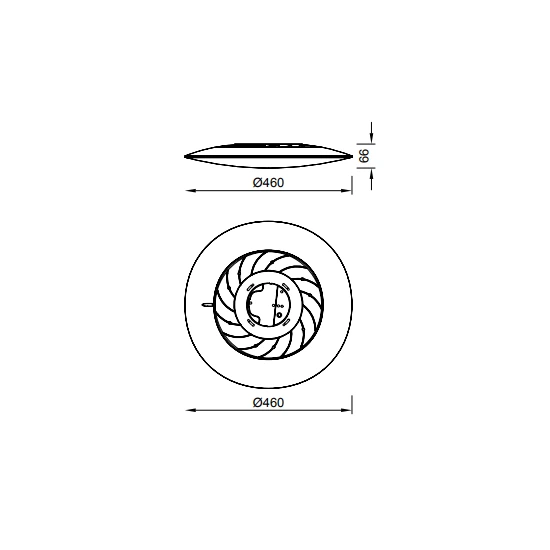 Lampa sufitowa Mantra Slim 7978MA - zdjęcie dodatkowe 3