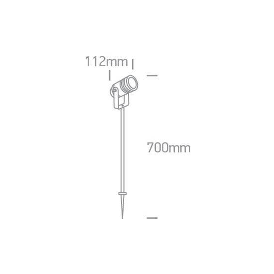 Reflektor GU10 Garden Spots IP65 67198AG/AN ONE LIGHT