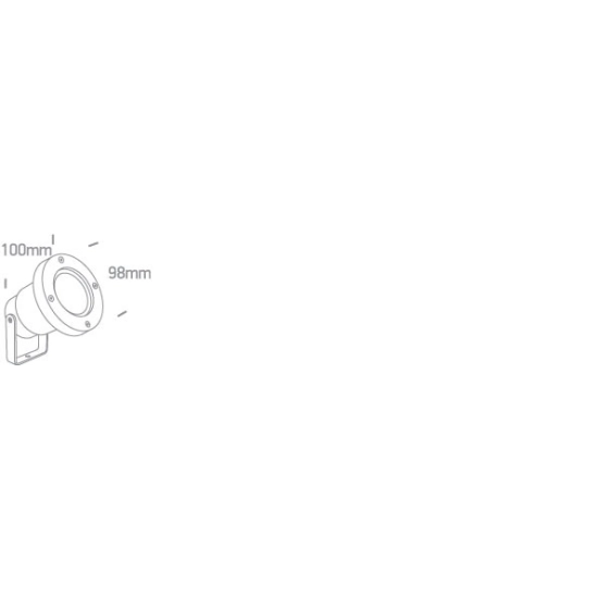 Reflektor GU10 Garden Spots IP65 67202G/B ONE LIGHT