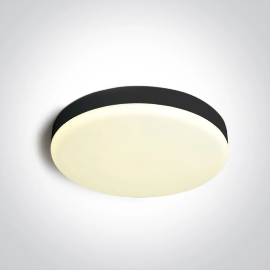 BLACK PLAFON 26W CCTV IP65 230V 26cm 67220A/B/V ONE LIGHT