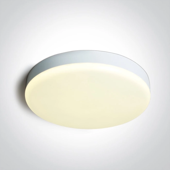 WHITE PLAFON 35W CCTV IP65 230V 35cm 67220B/W/V ONE LIGHT