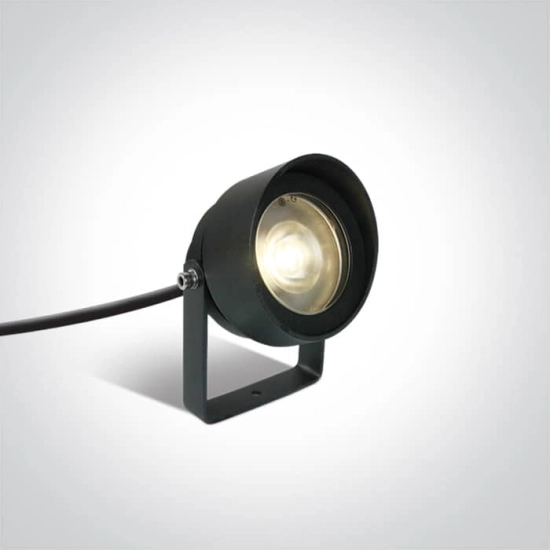 kinkiecik.pl Lucio 67488A/AN/W reflektorek ogrodowy w kolorze antracyt COB LED 3000K IP65 5W 100-240V; zasilacz 350mA i