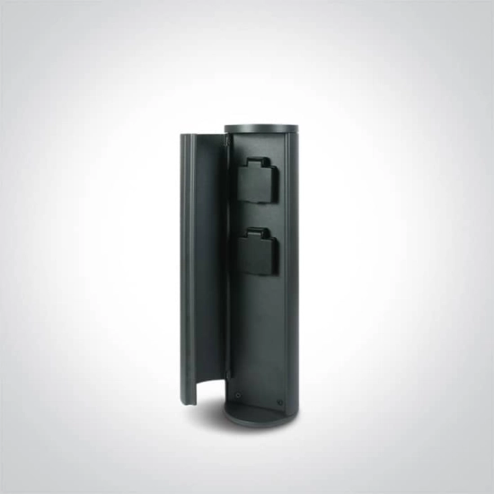 kinkiecik.pl 67494/AN ogrodowy słupek w kolorze atracyt IP44 40cm z gniazdami Schuko 2x1000W ONE LIGHT