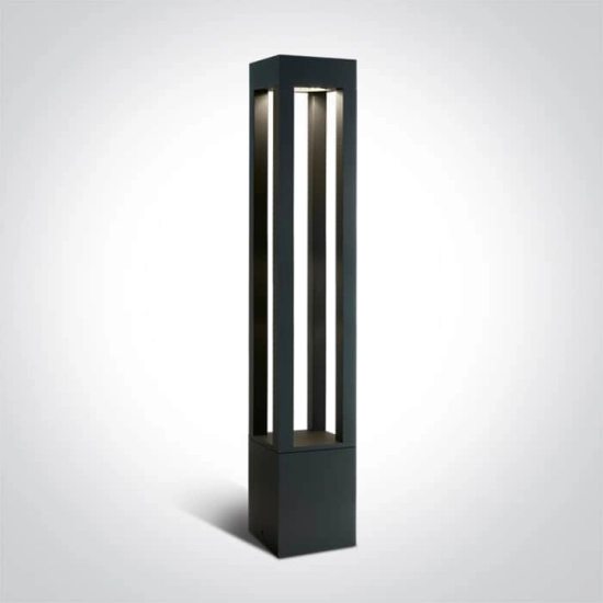 kinkiecik.pl Diego 67504A/AN/C słupek ogrodowy w kolorze antracytu LED 22W 230V 4000K IP65 90cm ONE LIGHT