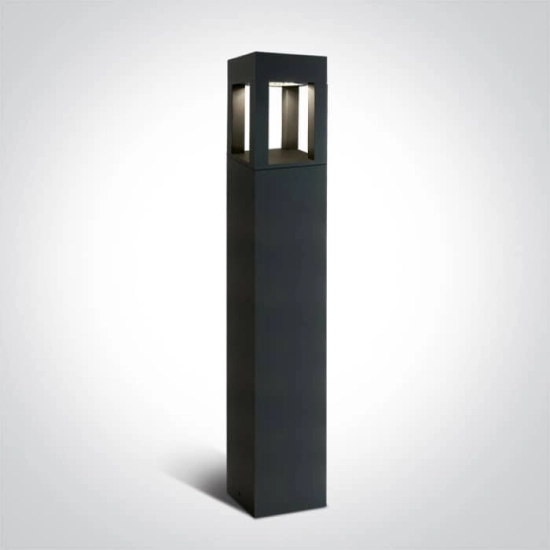 kinkiecik.pl Mateo 67506A/AN/W słupek ogrodowy w kolorze antracytu LED 22W 230V 3000K IP65 90cm ONE LIGHT