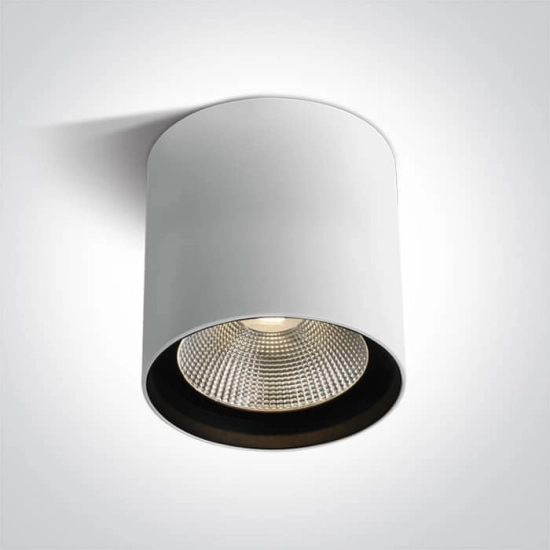kinkiecik.pl Korfez 12108D/B/W czarny cylinder LED 8W 3000K 230V CRI97 dark light; odbłyśnik należy zamówić osobno; w ko