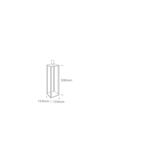 Lampa stołowa przenośna Decorative 67530B/W IP65 One Light