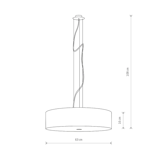Lampa wisząca VIVIANE GRAY 6773 Nowodvorski - zdjęcie dodatkowe 4