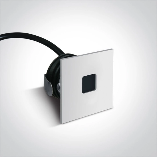 Oświetlenie schodowe Indoor/Outdoor Decorative Wall Recessed Aluminium 68004A/W/W ONE LIGHT