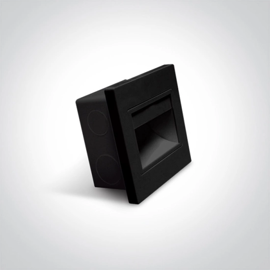 Oświetlenie schodowe Indoor Square Wall Recessed 68007/B/W ONE LIGHT