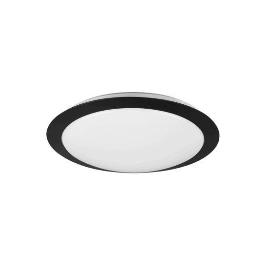 kinkiecik.pl Plafon LED czarny IP44 UMBERTO 680310132 TRIO