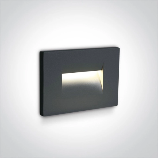 Oprawa wpuszczana Outdoor Dark Light Wall Recessed Die cast 68064/AN/W IP65 ONE LIGHT