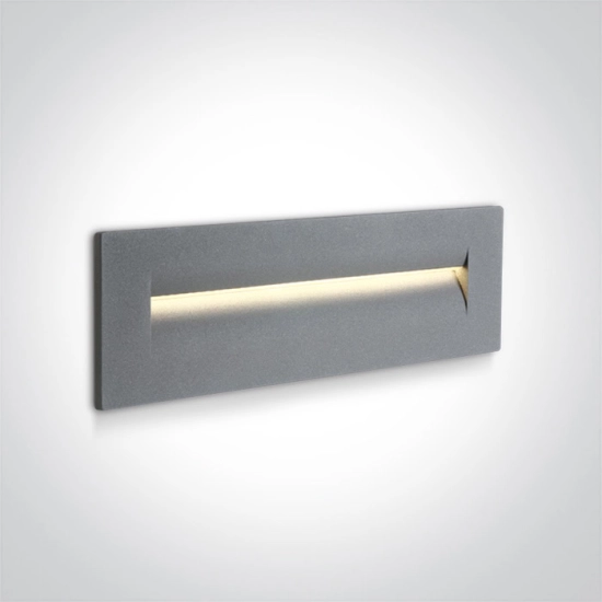 Oprawa wpuszczana Outdoor Dark Light Wall Recessed Die cast 68066/G/W IP65 ONE LIGHT