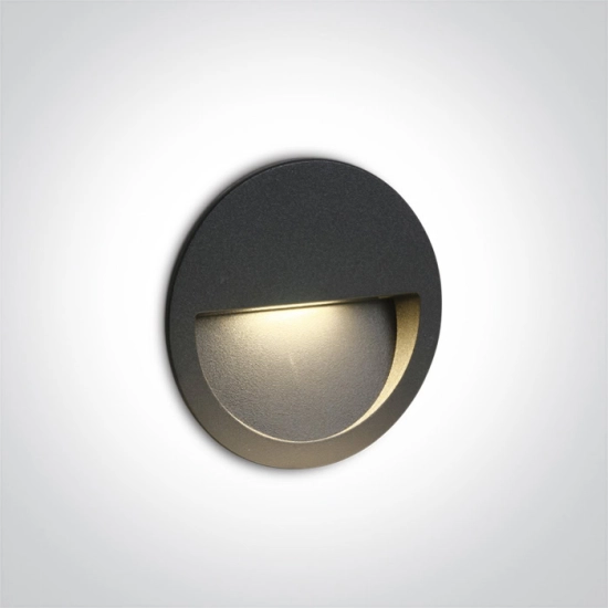 Oprawa wpuszczana Outdoor Dark Light Wall Recessed Die cast 68068/AN/W IP65 ONE LIGHT