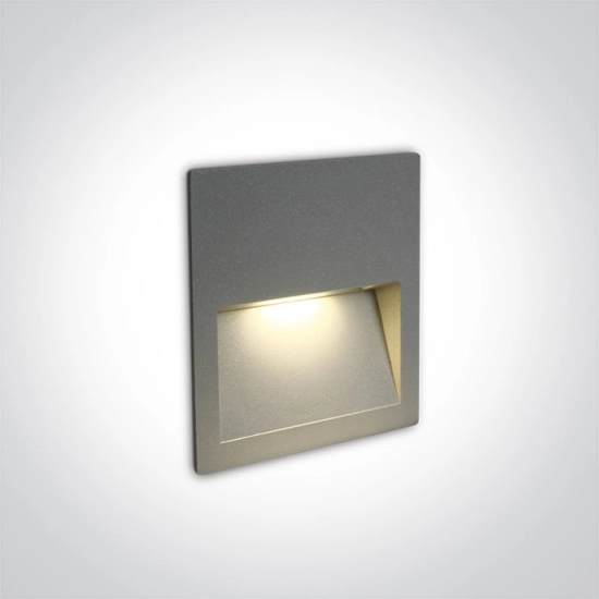 Oprawa wpuszczana Outdoor Dark Light Wall Recessed Die cast 68068A/G/W IP65 ONE LIGHT