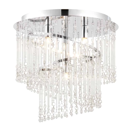 kinkiecik.pl Lampa sufitowa Camille 4LT Flush 68698 ENDON