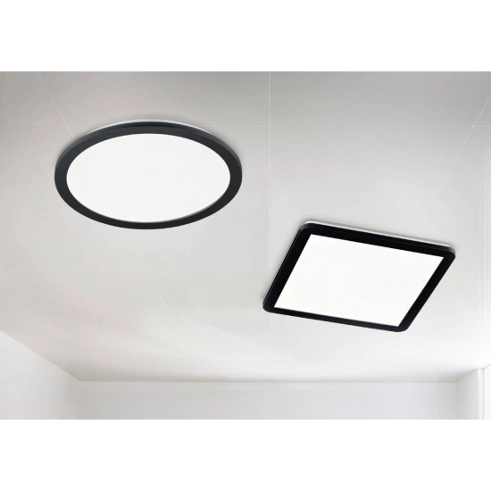 kinkiecik.pl Plafon LED czarny okrągły IP44 CAMILLA 689214032 TRIO