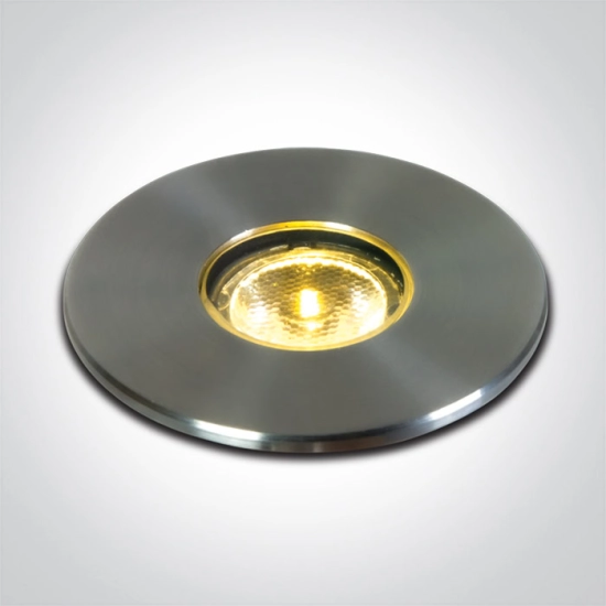 SS316 INGROUND LED 2W WW 30deg 230v IP67 69028A/W ONE LIGHT